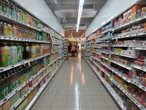 supermarket aisle