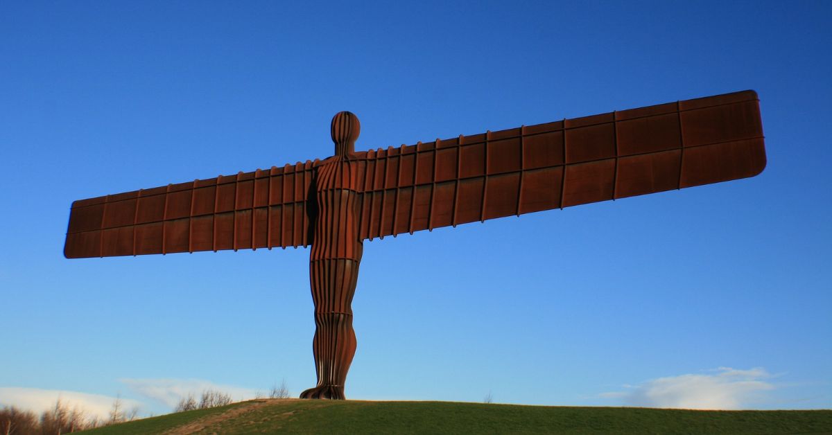 Angel of the north levelling up around the country
