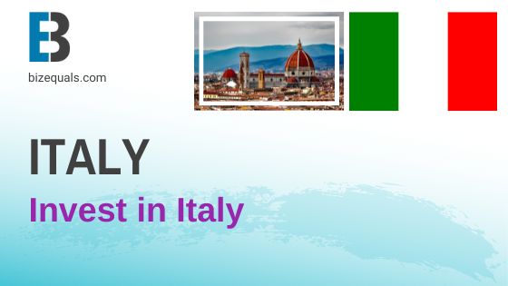 invest in italy graphic