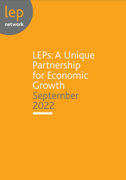 LEP report - a unique partnership for economic growth, September 2022