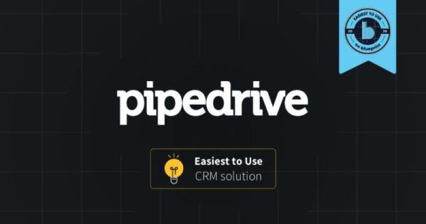 Pipedrive CRM Award Graphic